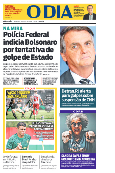 O DIA - Edição de 22 de Novembro de 2024