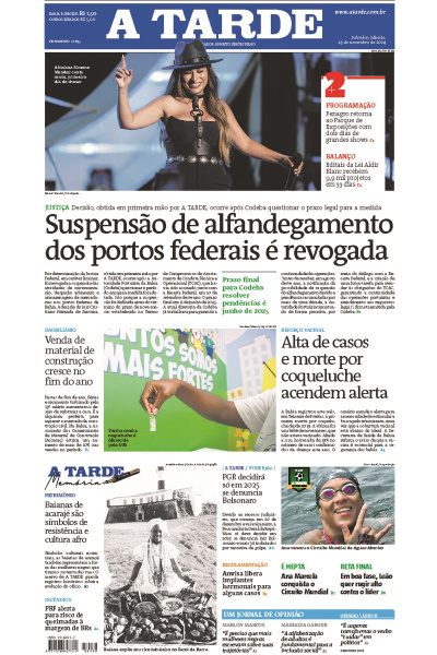 A TARDE - Edição de 23 de Novembro de 2024