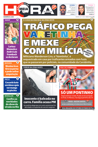 MEIA HORA - Edição de 23 de Novembro de 2024