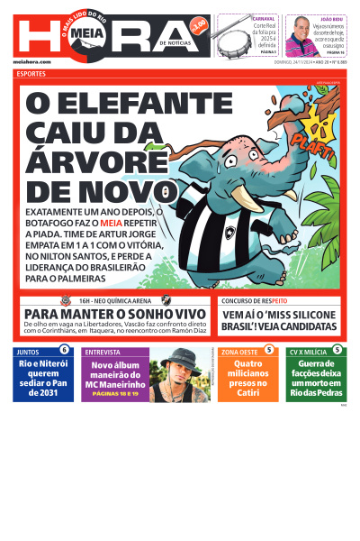 MEIA HORA - Edição de 24 de Novembro de 2024
