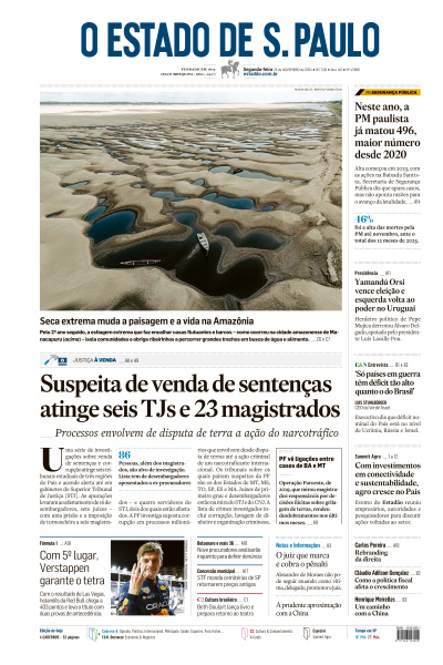 Estadão - Edição de 25 de Novembro de 2024