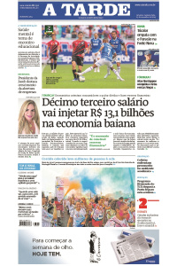 A TARDE - Edição de 25 de Novembro de 2024