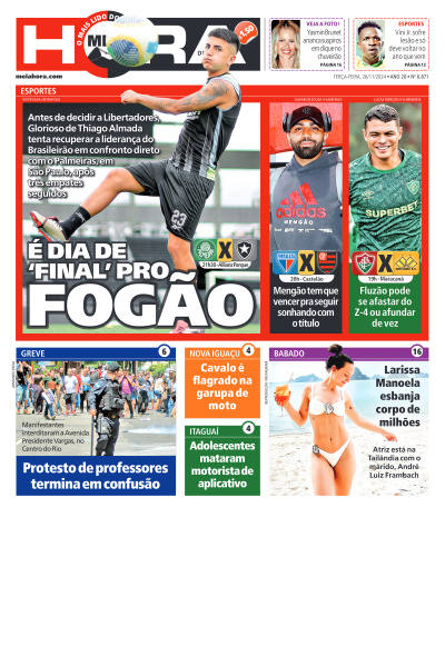 MEIA HORA - Edição de 26 de Novembro de 2024