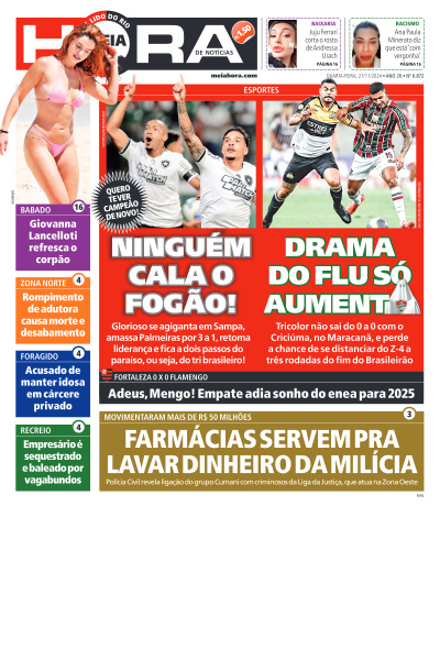 MEIA HORA - Edição de 27 de Novembro de 2024