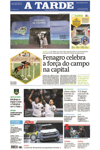 A TARDE - Edição de 27 de Novembro de 2024