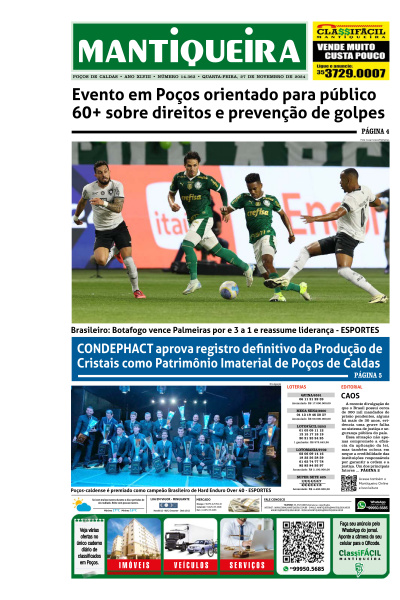 Mantiqueira - Edição de 27 de Novembro de 2024