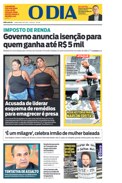 O DIA - Edição de 28 de Novembro de 2024