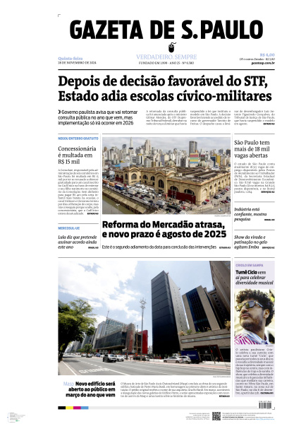 Gazeta de S. Paulo - Edição de 28 de Novembro de 2024