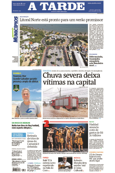 A TARDE - Edição de 28 de Novembro de 2024