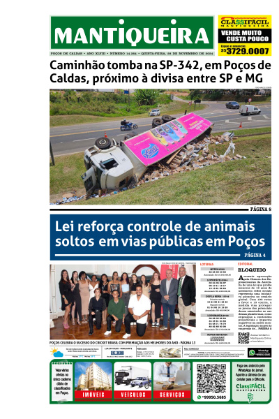 Mantiqueira - Edição de 28 de Novembro de 2024