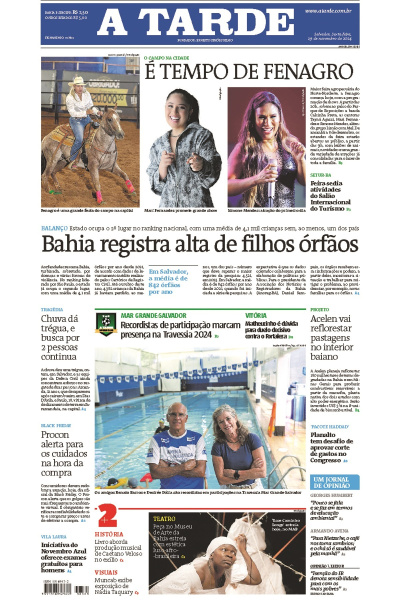 A TARDE - Edição de 29 de Novembro de 2024