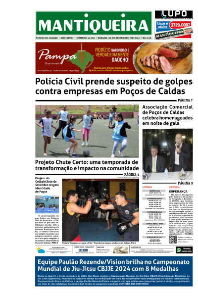 Mantiqueira - Edição de 30 de Novembro de 2024