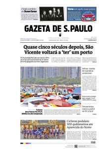 Gazeta de S. Paulo - Edição de 01 de Dezembro de 2024