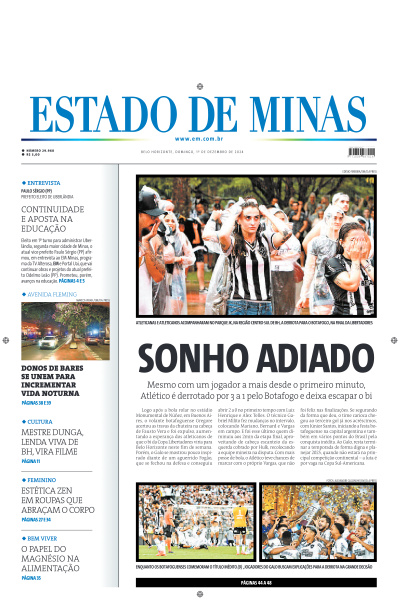 Estado de Minas - Edição de 01 de Dezembro de 2024