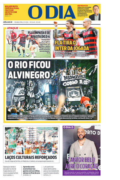 O DIA - Edição de 02 de Dezembro de 2024