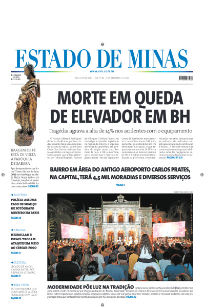 Estado de Minas - Edição de 03 de Dezembro de 2024