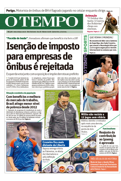 O TEMPO - Edição de 05 de Dezembro de 2024