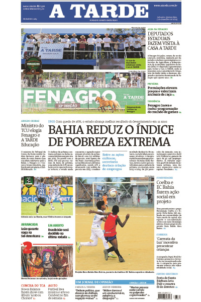 A TARDE - Edição de 05 de Dezembro de 2024