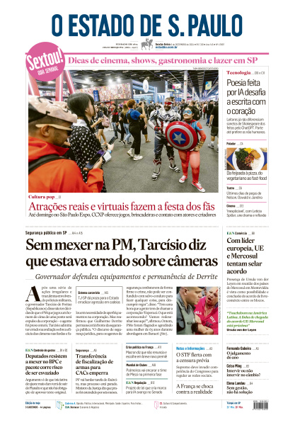 Estadão - Edição de 06 de Dezembro de 2024