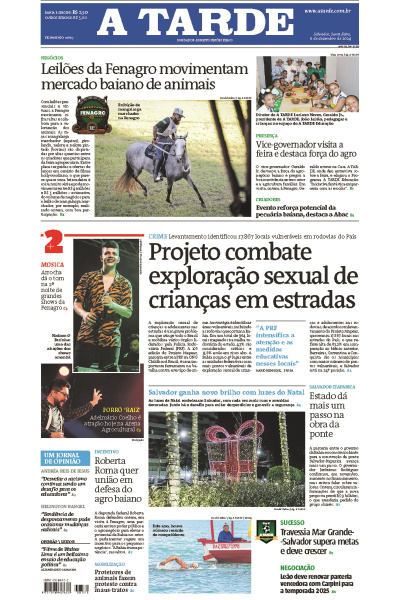 A TARDE - Edição de 06 de Dezembro de 2024