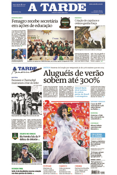 A TARDE - Edição de 07 de Dezembro de 2024