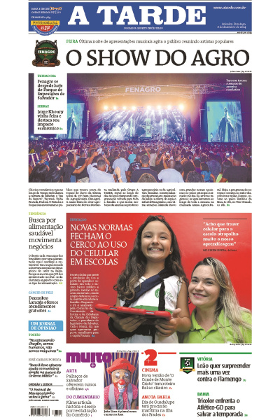 A TARDE - Edição de 08 de Dezembro de 2024