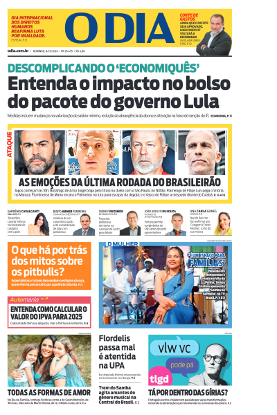 O DIA - Edição de 08 de Dezembro de 2024
