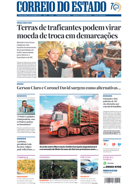 Correio do Estado - Edição de 08 de Dezembro de 2024