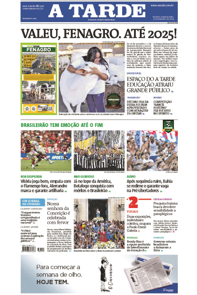 A TARDE - Edição de 09 de Dezembro de 2024