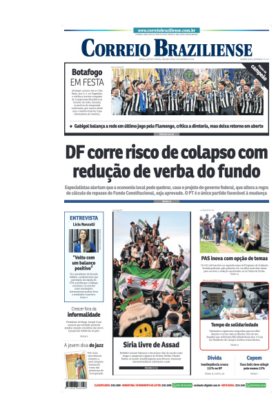 Correio Braziliense - Edição de 09 de Dezembro de 2024