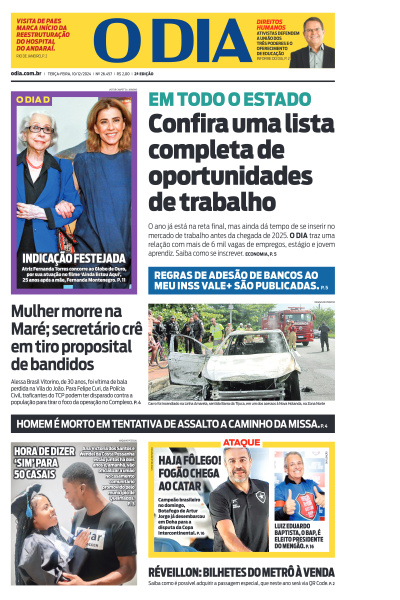 O DIA - Edição de 10 de Dezembro de 2024