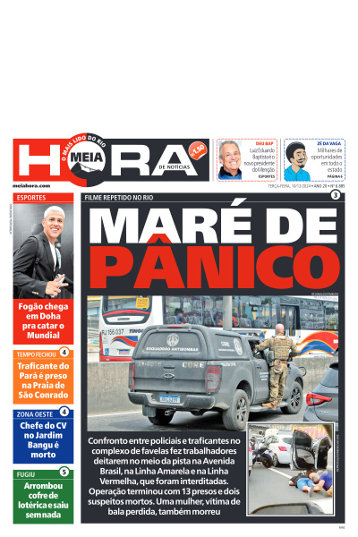 MEIA HORA - Edição de 10 de Dezembro de 2024