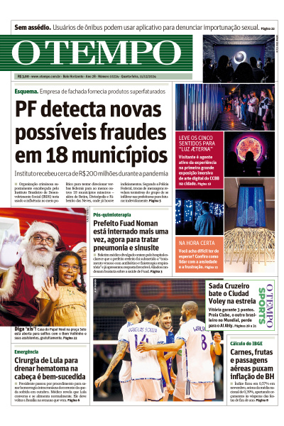 O TEMPO - Edição de 11 de Dezembro de 2024