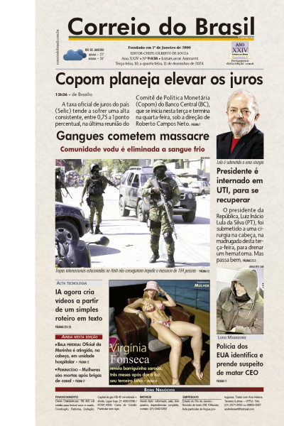 Correio do Brasil - Edição de 11 de Dezembro de 2024