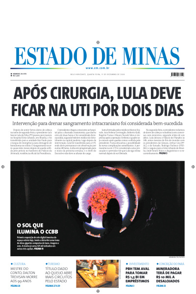 Estado de Minas - Edição de 11 de Dezembro de 2024