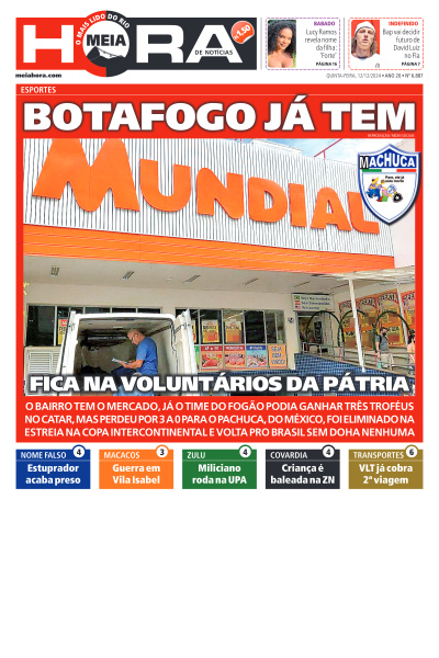 MEIA HORA - Edição de 12 de Dezembro de 2024