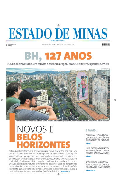 Estado de Minas - Edição de 12 de Dezembro de 2024