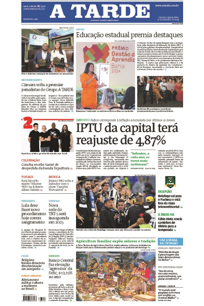 A TARDE - Edição de 12 de Dezembro de 2024