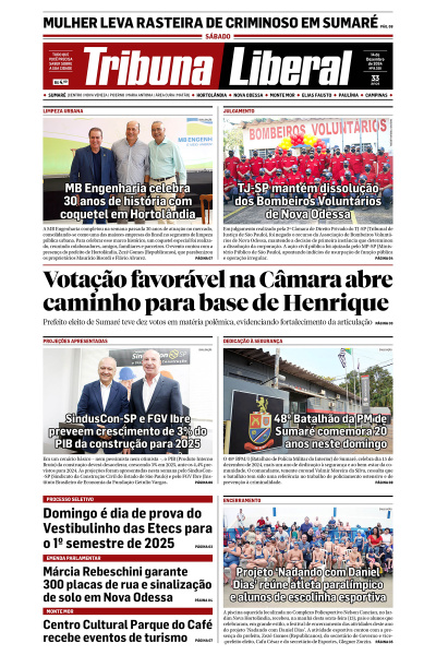 Tribuna Liberal - Edição de 14 de Dezembro de 2024