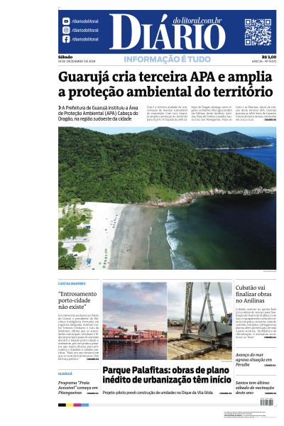 Diário do Litoral - Edição de 14 de Dezembro de 2024