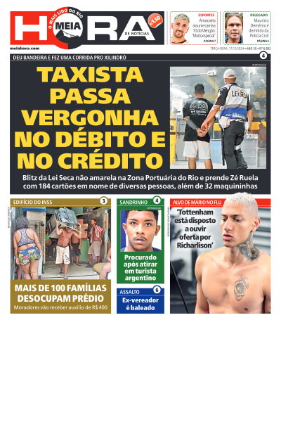 MEIA HORA - Edição de 17 de Dezembro de 2024