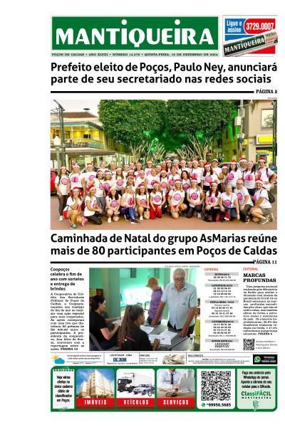 Mantiqueira - Edição de 19 de Dezembro de 2024