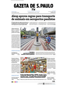 Gazeta de S. Paulo – Edição de 19 de Dezembro de 2024