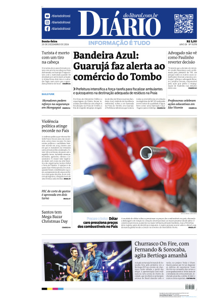 Diário do Litoral - Edição de 20 de Dezembro de 2024