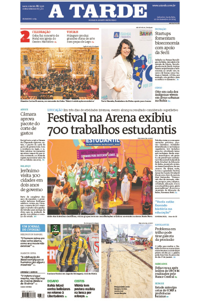 A TARDE - Edição de 20 de Dezembro de 2024