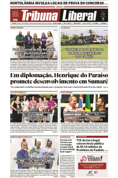 Tribuna Liberal - Edição de 21 de Dezembro de 2024