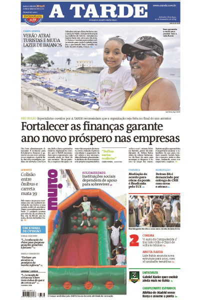 A TARDE - Edição de 22 de Dezembro de 2024