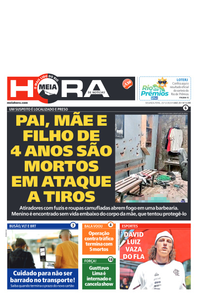 MEIA HORA - Edição de 23 de Dezembro de 2024