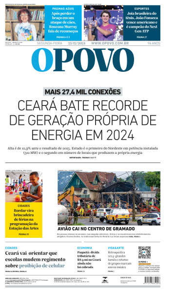 O POVO - Edição de 23 de Dezembro de 2024