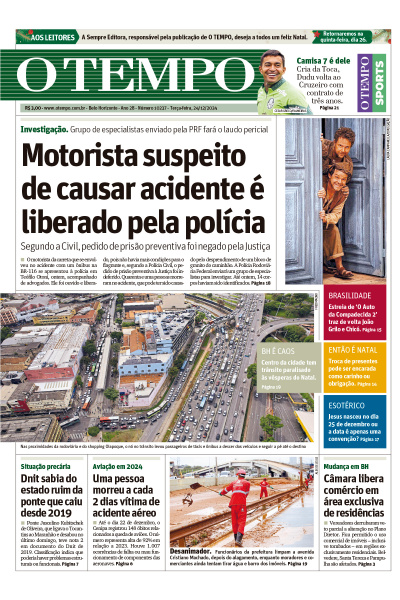 O TEMPO - Edição de 24 de Dezembro de 2024